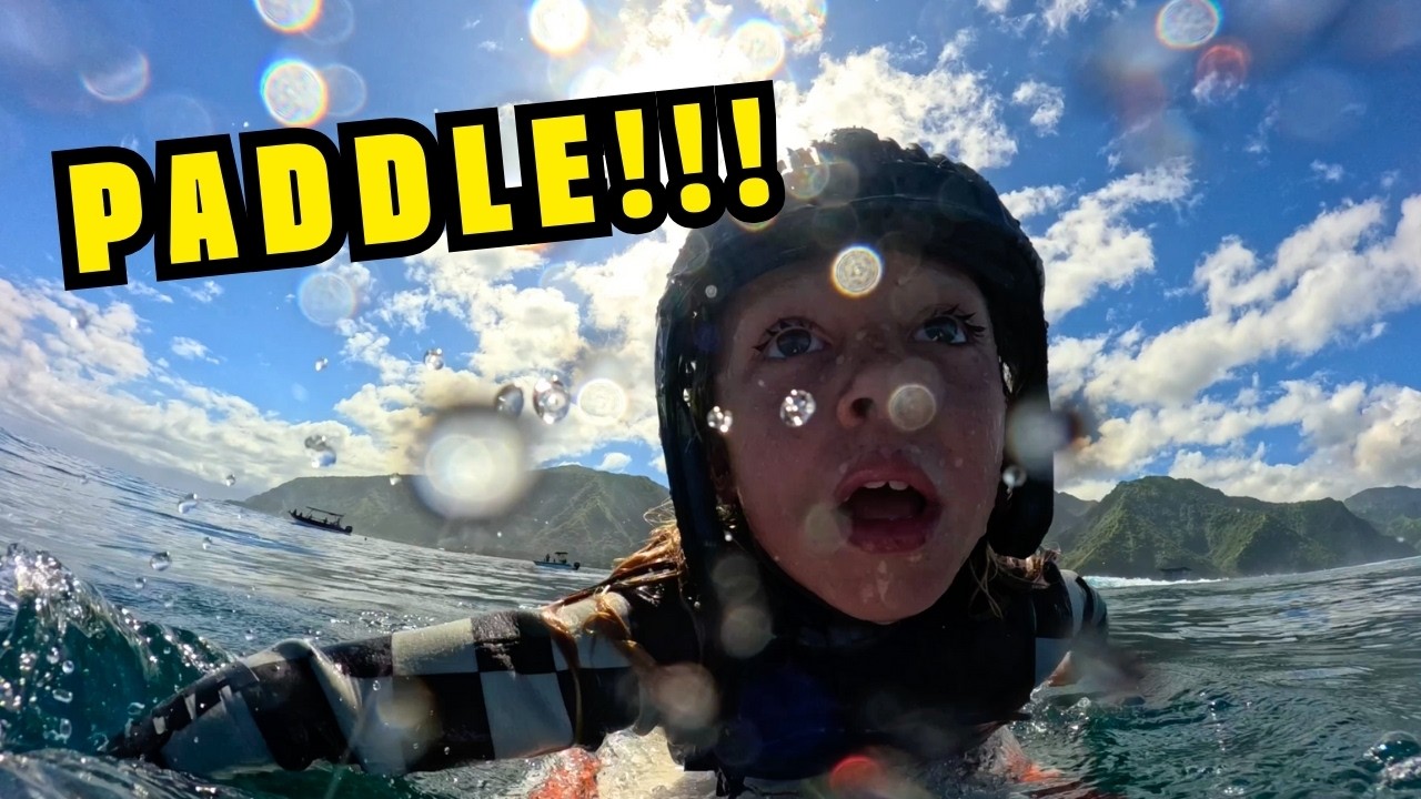 7 Year Old SURVIVES Getting Caught on the Inside at TEAHUPO'O