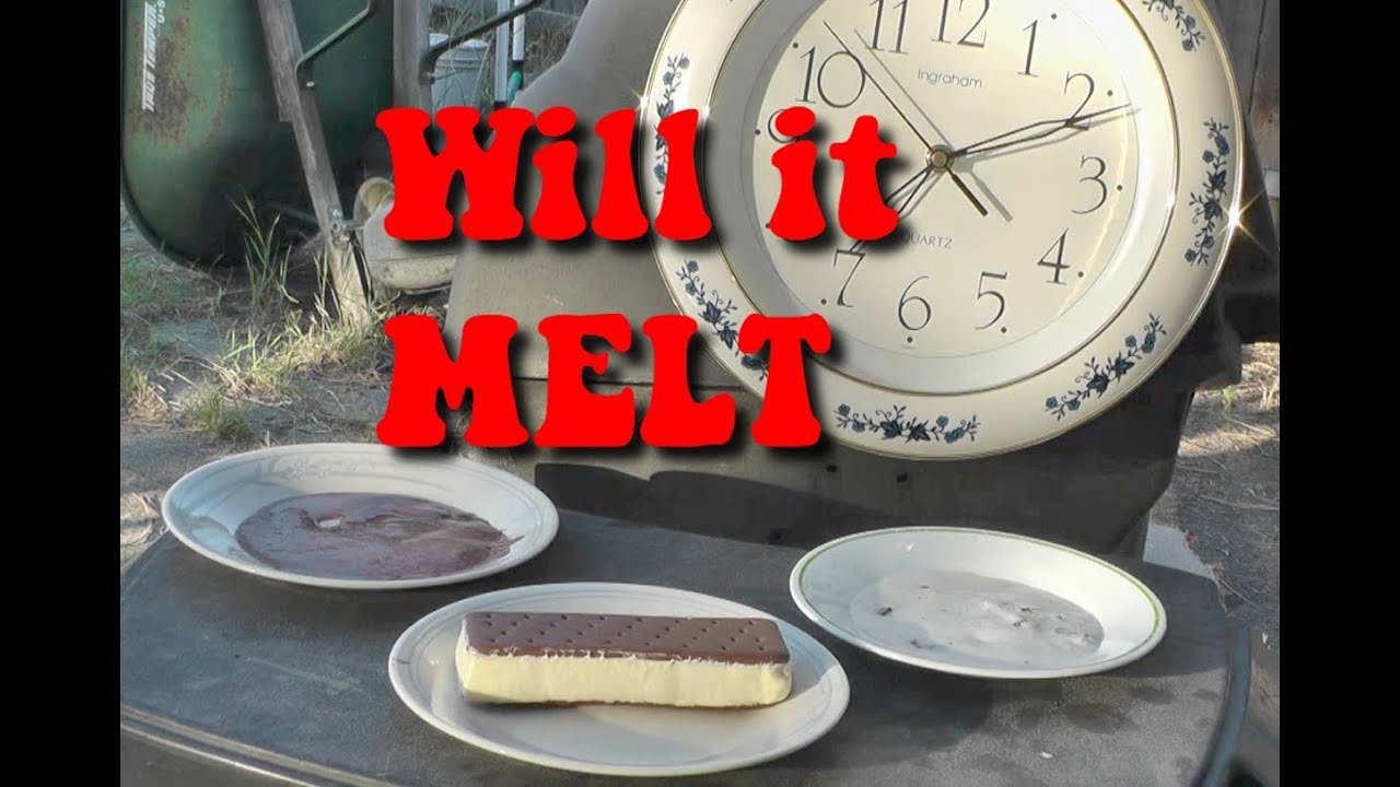Walmart Ice Cream Sandwich Won't Melt! Even at 100 degrees out!