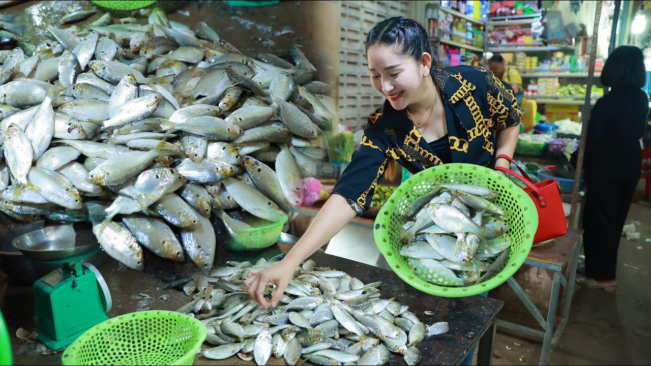 Raw Fish Eating | How to eat raw fish | Market Show | Buy Raw Fish for spicy eating