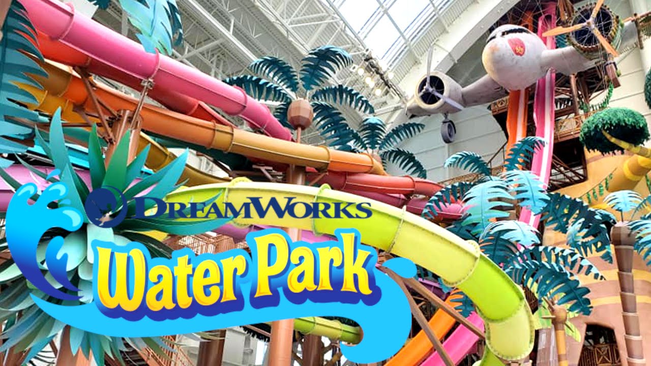 Аквапарк Dreamworks в торговом центре American Dream Mall: экскурсия и обзор с рейнджером