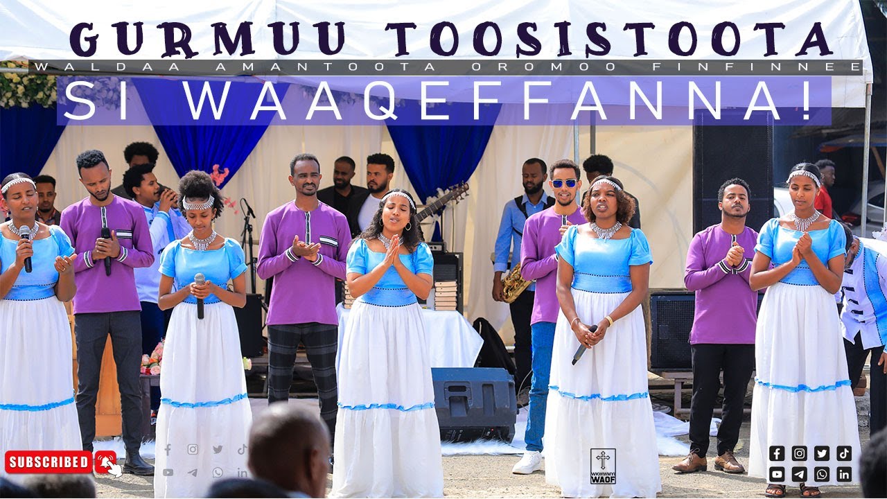 Gurmuu Toosistoota Waldaa Amantoota oromoo Finfinnee @WaldaaAmantootaoromooFinfinnee