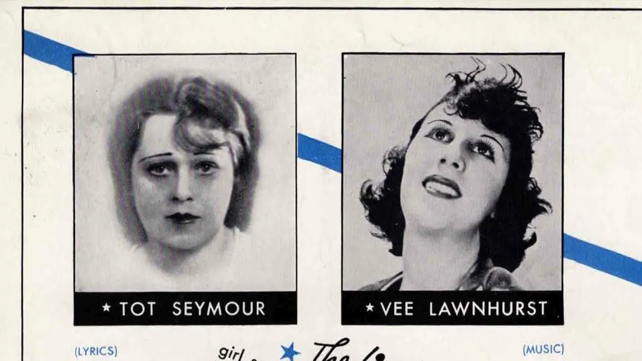Vee Lawnhurst and Tot Seymour from sound track circa 1935