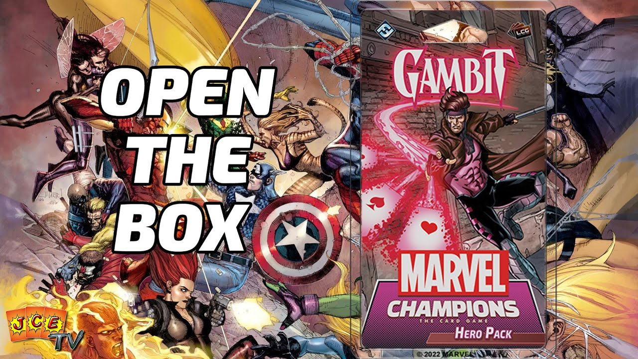 [Open the box] Gambit [Marvel Champions JCE TV]