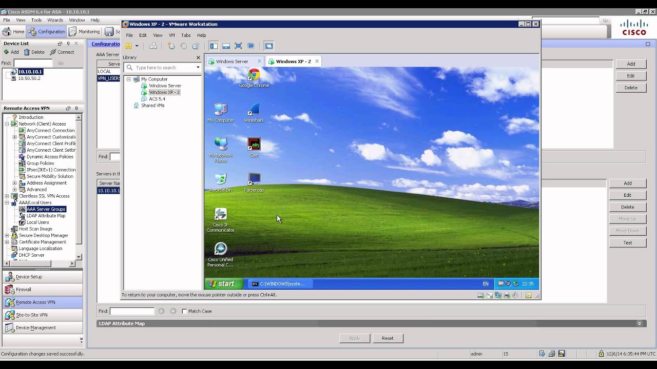 Configure LDAP Authentication for VPN Users