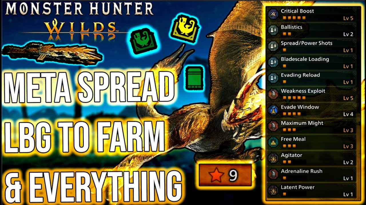 💥 This META LBG Build MELTS Seregios & EVERYTHING in MH Wilds TU 3.0 💥