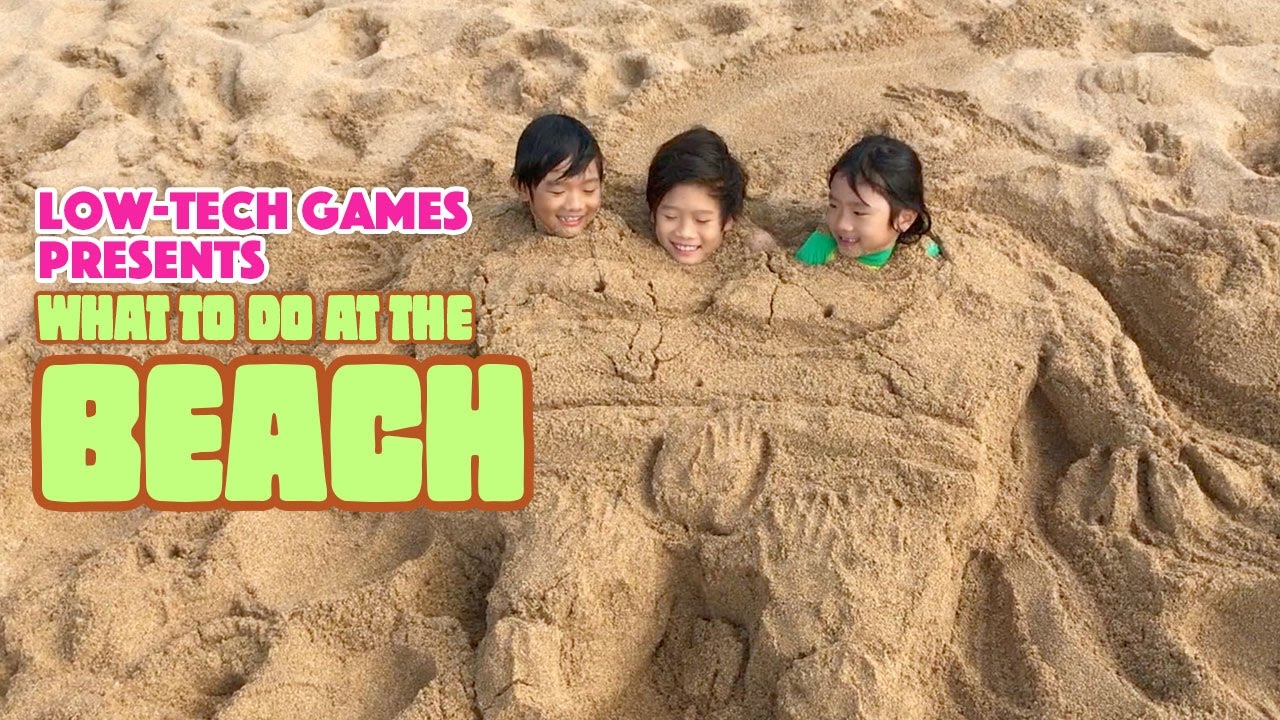 What to do at the beach - 9 kids beach activities - fun ideas for the beach