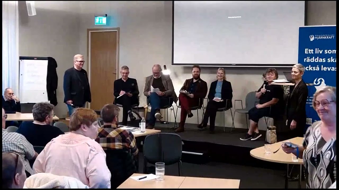 Panelsamtal grupparbeten - Mötesplats Hjärnkraft Västerbotten 2025