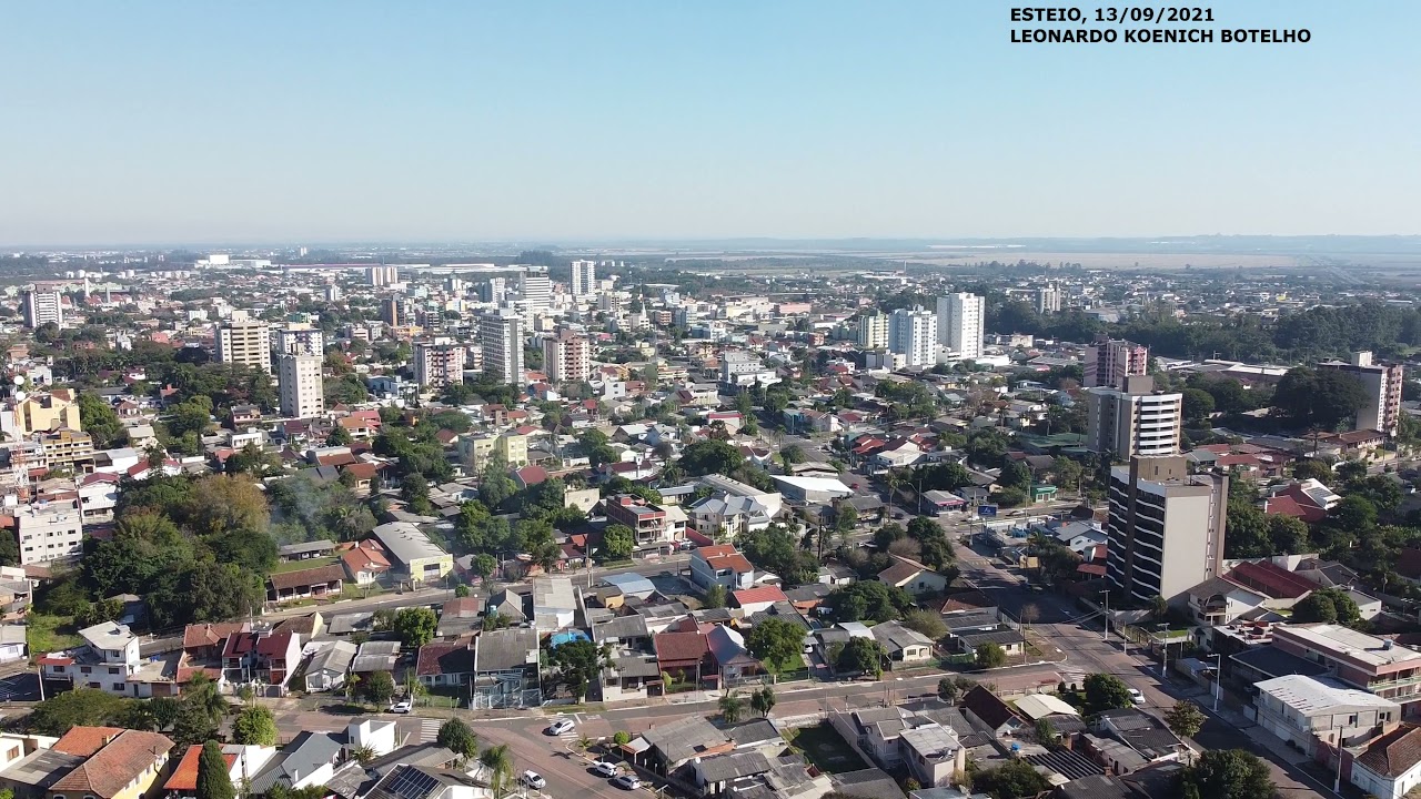 Vista a&eacute;rea de Esteio/RS - 13/06/2021