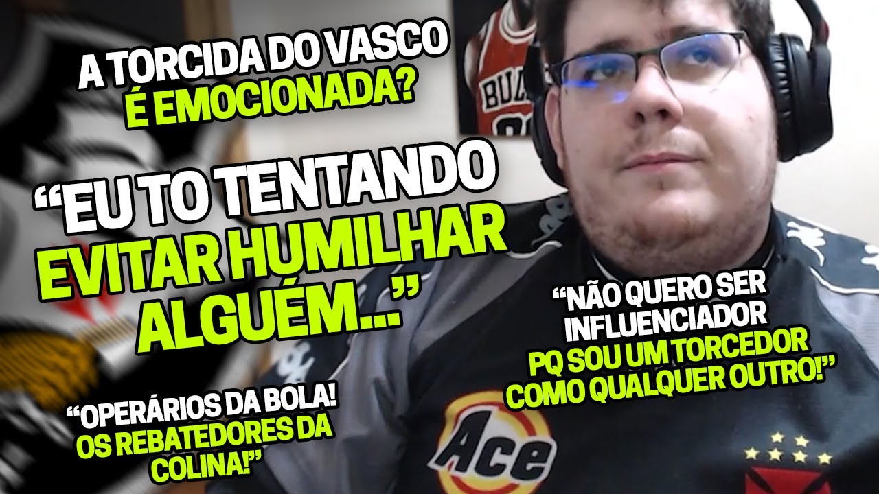 CASIMIRO FALA SOBRE O VASCO E SEUS JOGADORES (SHOW SOLO - COMPLETO) | Cortes do Casimito