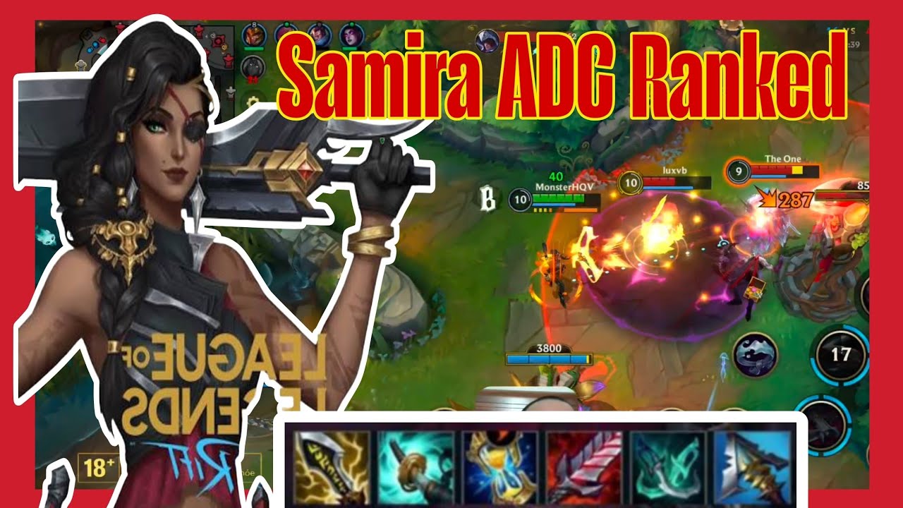 Samira AD Destroying Ranked – Full Combo Outplays | Wild Rift