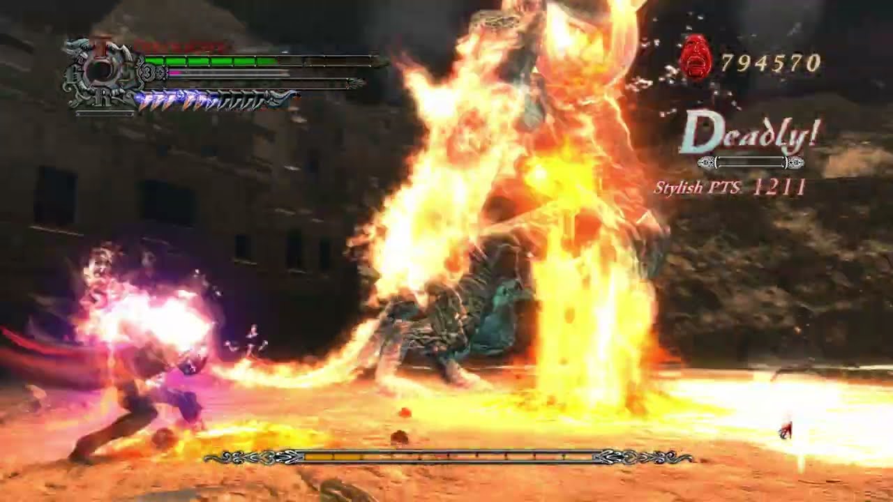 【DMC4】ダンテ練習ごっこ1