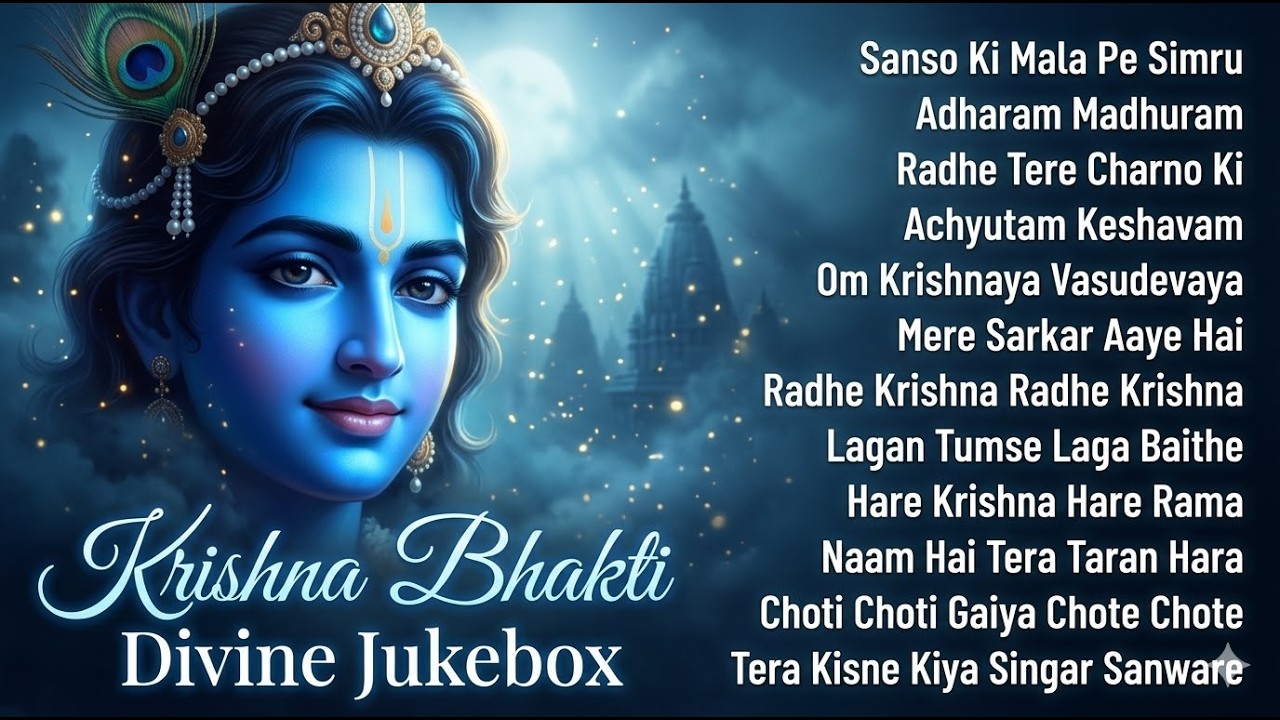 🙏 Best Krishna Bhajans 2025 | Radha Krishna Morning Bhakti Songs | #JaiShriKrishna 🌸
