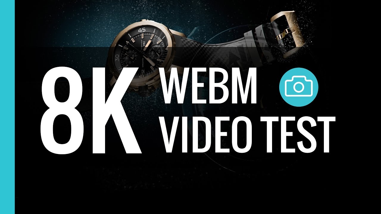 8K High Quality Video Test - WebM Codec