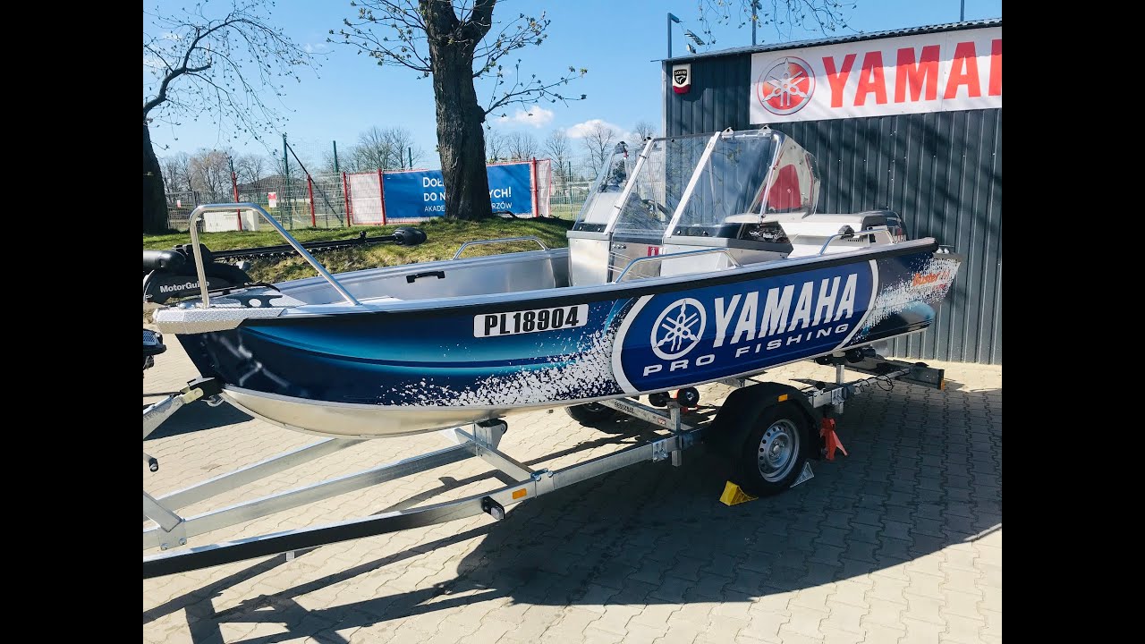 Buster M2 Yamaha F40  Idealna łódź na ryby