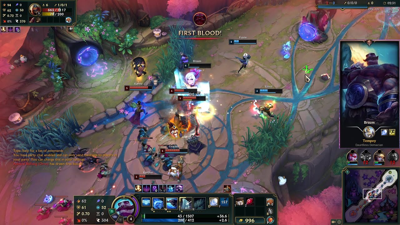 BRAUM tank ARAM Mayham 4 WOOD Tier