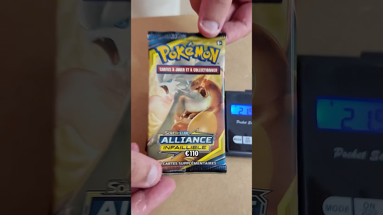Booster DRACAUFEU 110&euro; ! (Lourd) #pokemon #opening