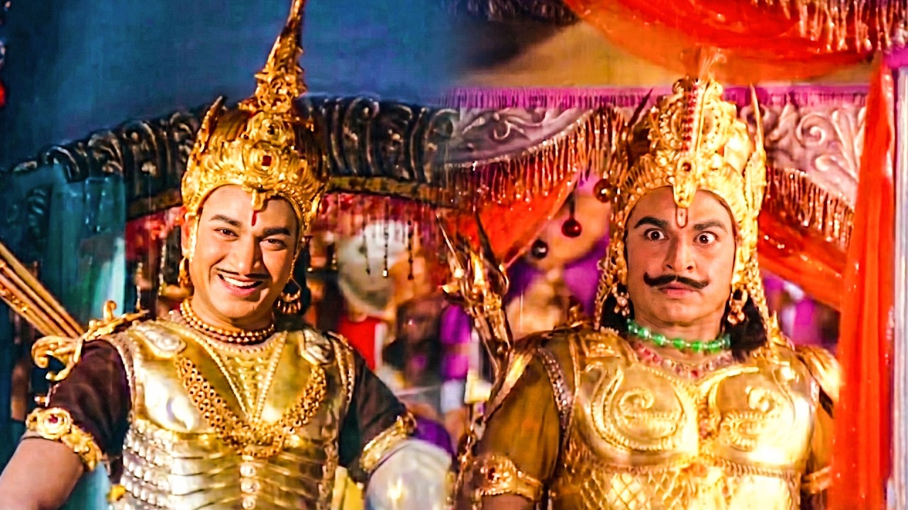ಯುದ್ಧ ಭೂಮಿಯಲ್ಲಿ ಅರ್ಜುನ ಹಾಗು ಬಬ್ರುವಾಹನರ ಕಾಳಗ ಹೇಗಿದೆ ನೋಡಿ  | Babruvahana Kannada Movie Part 11