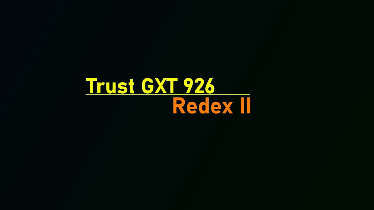 Trust GXT 926 Wireless Maus - Redex II
