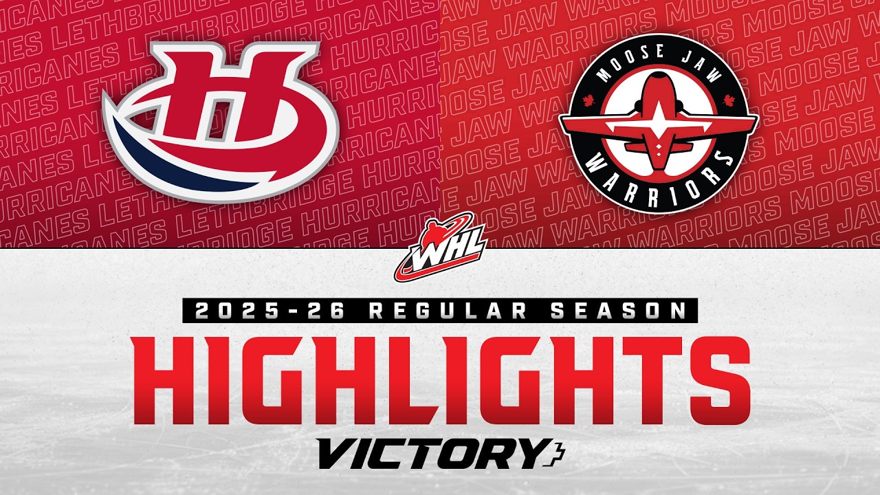 Lethbridge Hurricanes at Moose Jaw Warriors 03/07 | WHL Highlights 2025-26
