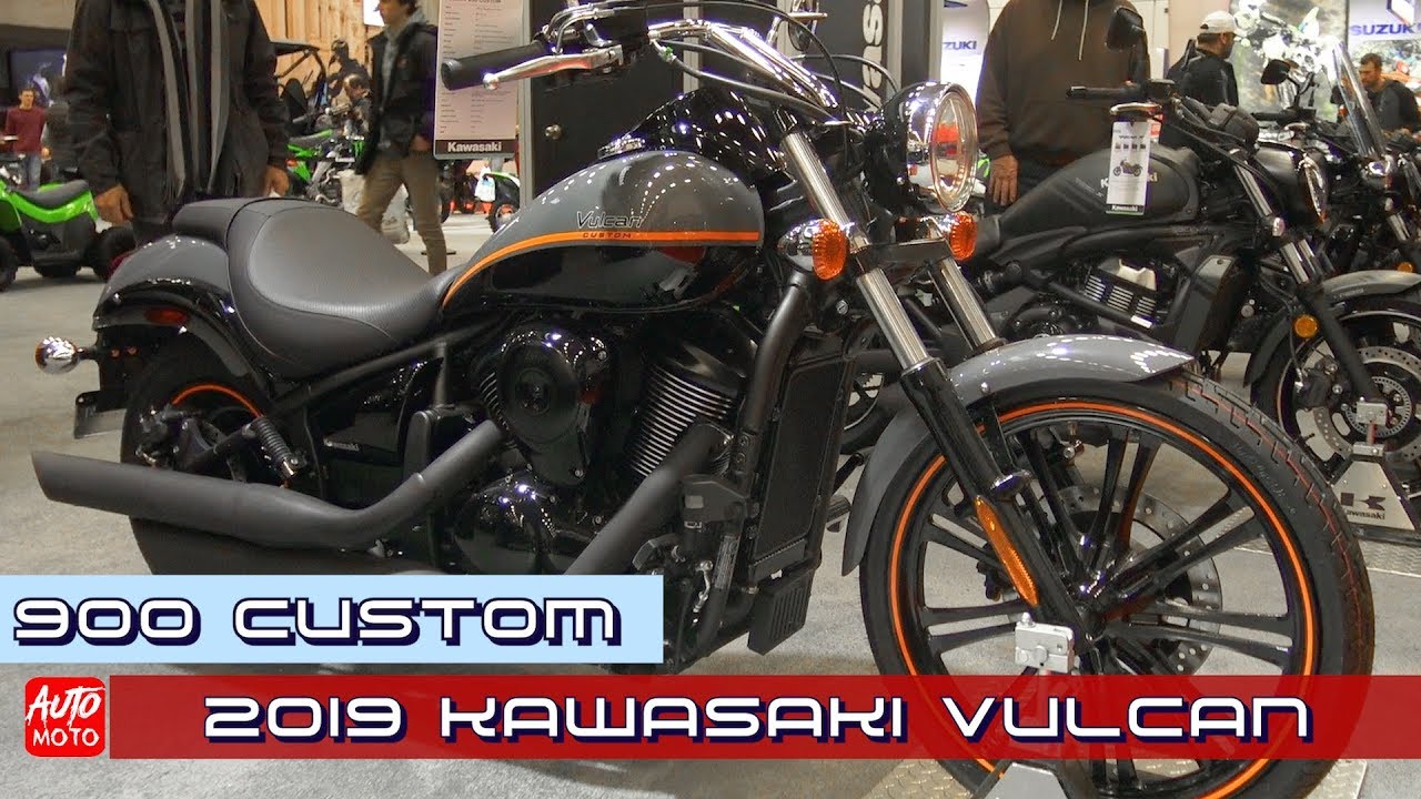 2019 Kawasaki Vulcan 900 Custom - Walkaround video - 2019 Quebec Motorcycle Show