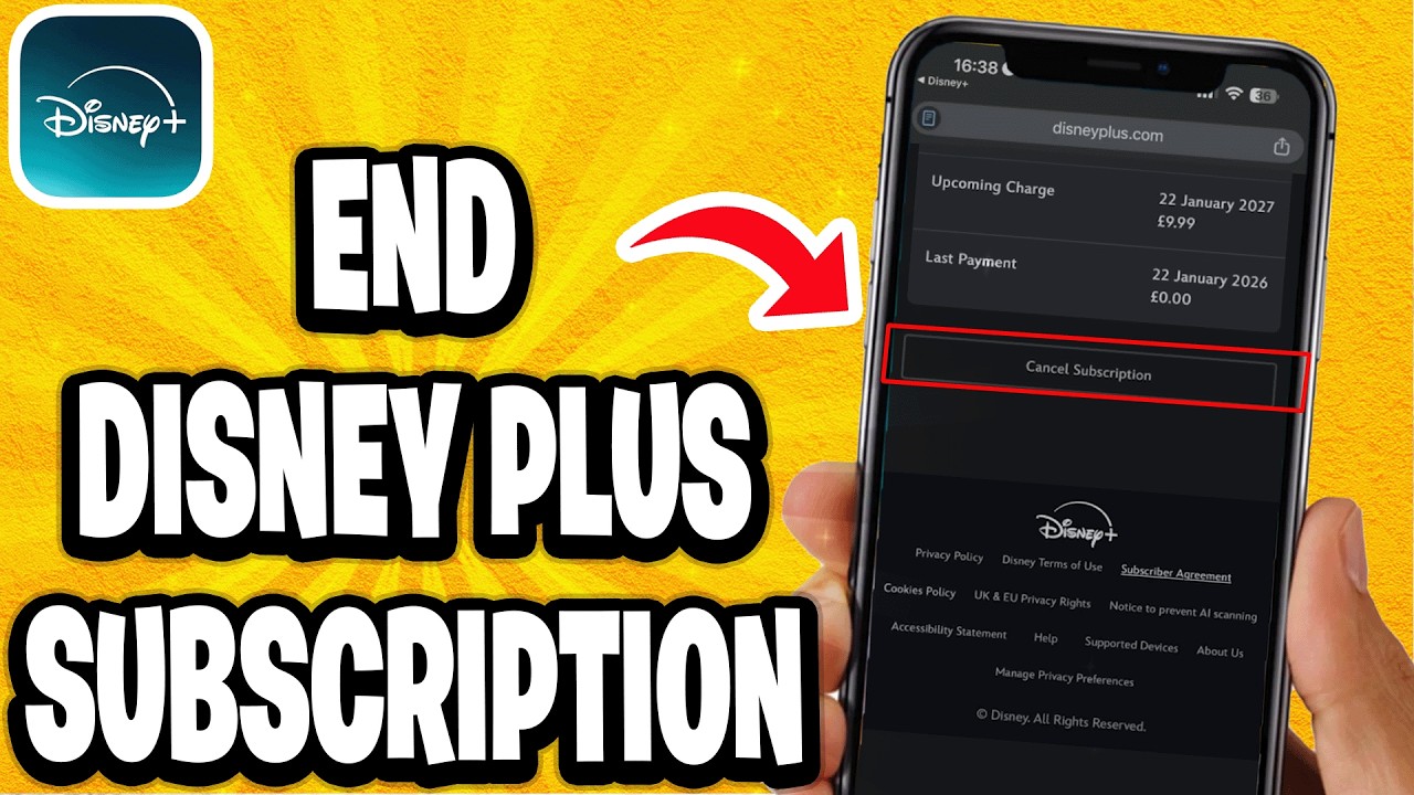 Как отменить подписку на Disney Plus