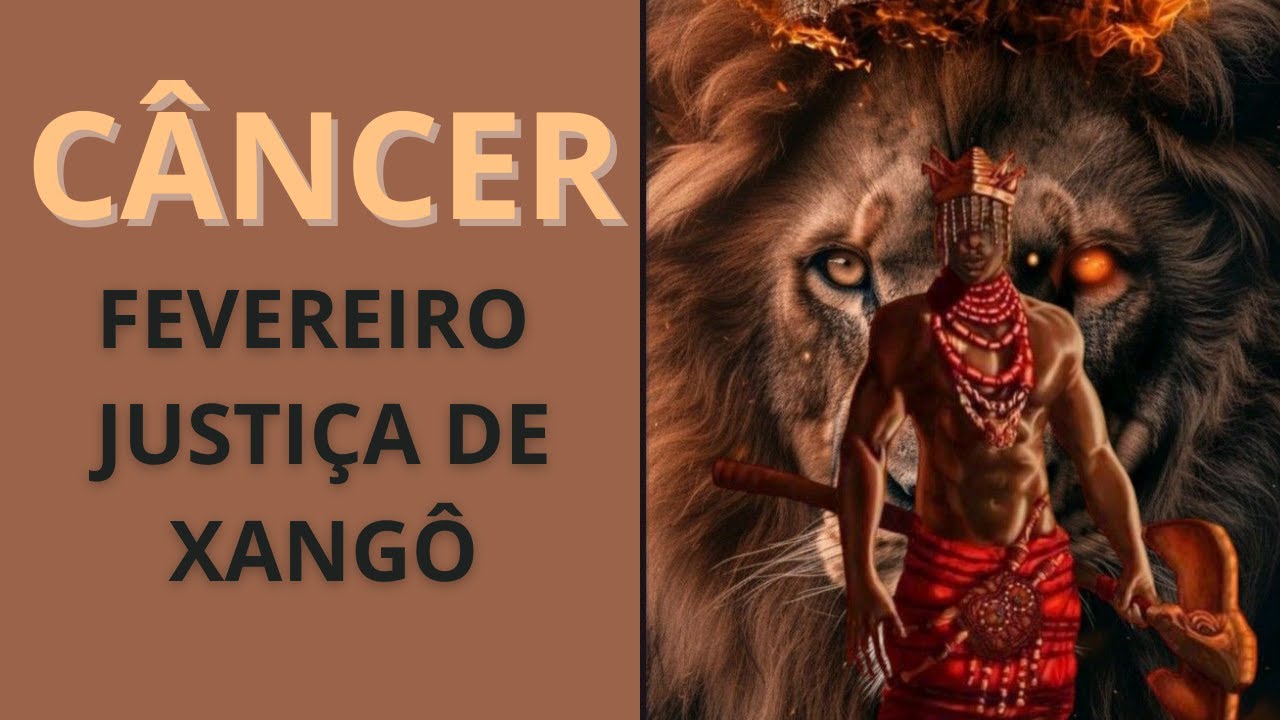 CÂNCER 🏹 JUSTIÇA  XANGÔ!! PREPARE AS MALAS 😱VAI VIVER UMA GRANDIOSA PROSPERIDADE! PROTEJA SUA CASA