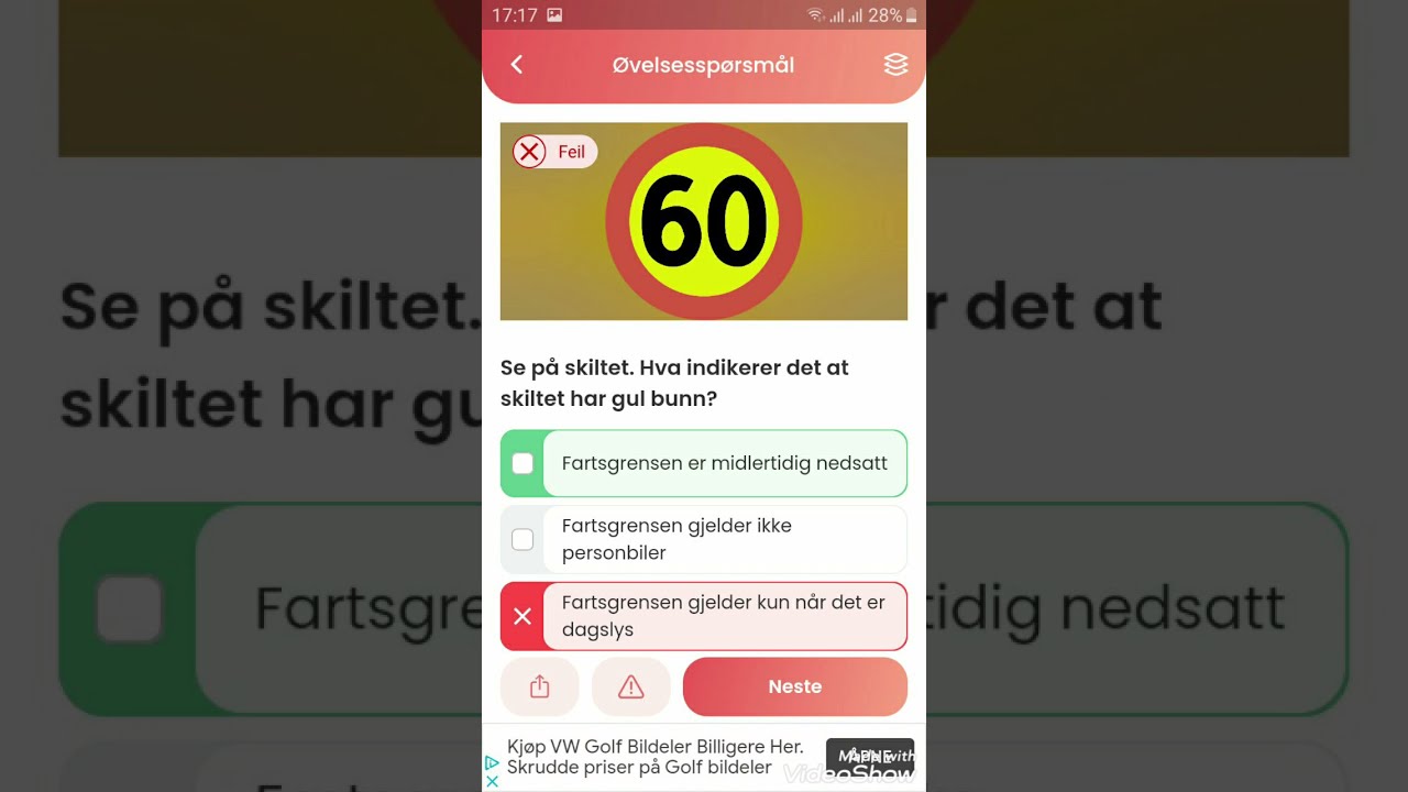#teori prøve riktig svar grønn...klasse B bil gratis kjøre test🚙🚗🚙🚙trafikk norge person