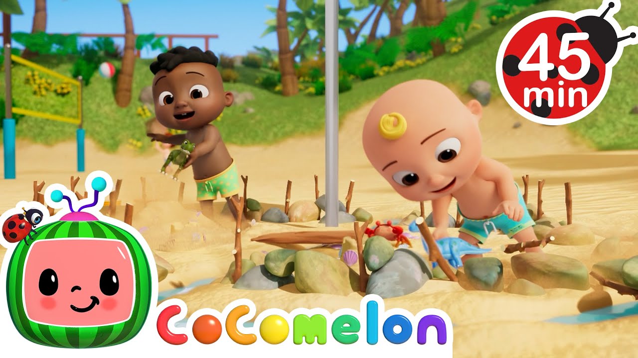 🏝️JJ and Cody's Friendship Fun!🤩 | CoComelon | Learn Languages with Kids Songs and Stories