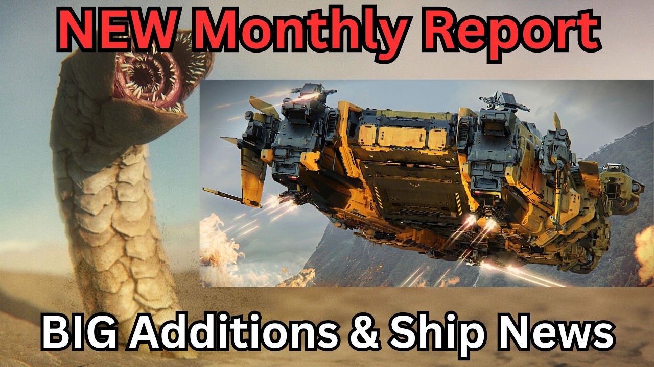 January Monthly Report: HUGE Ship Updates, Upcoming Content & More | Star Citizen News