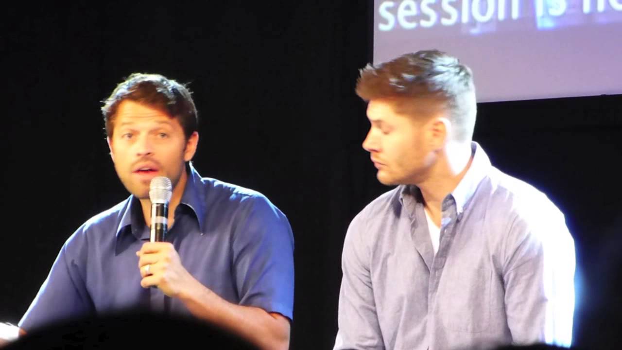 JIB 5: Jensen/Misha panel - Dean and Cas' bond & waking up female