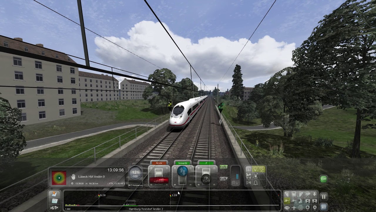 Train Simulator 2021 ICE 407 Hamburg to Lubeck
