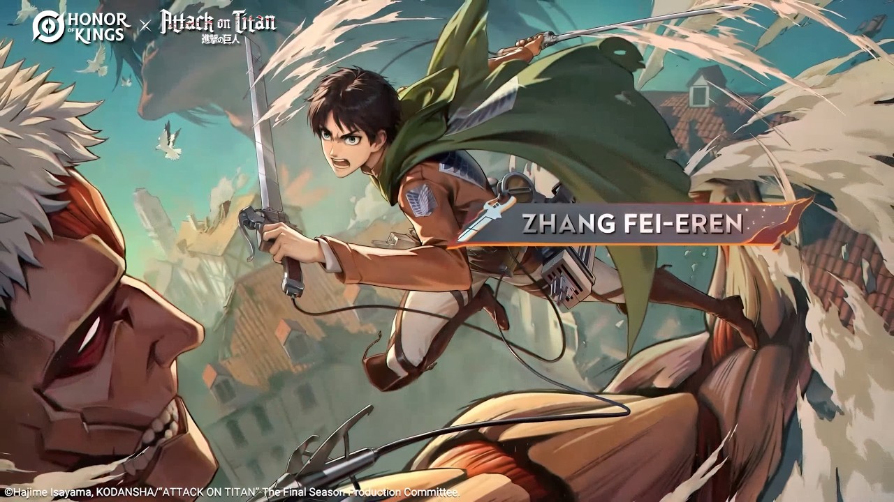 Zhang Fei - Eren Yeager Skin Trailer! | Attack on Titan x Honor of Kings