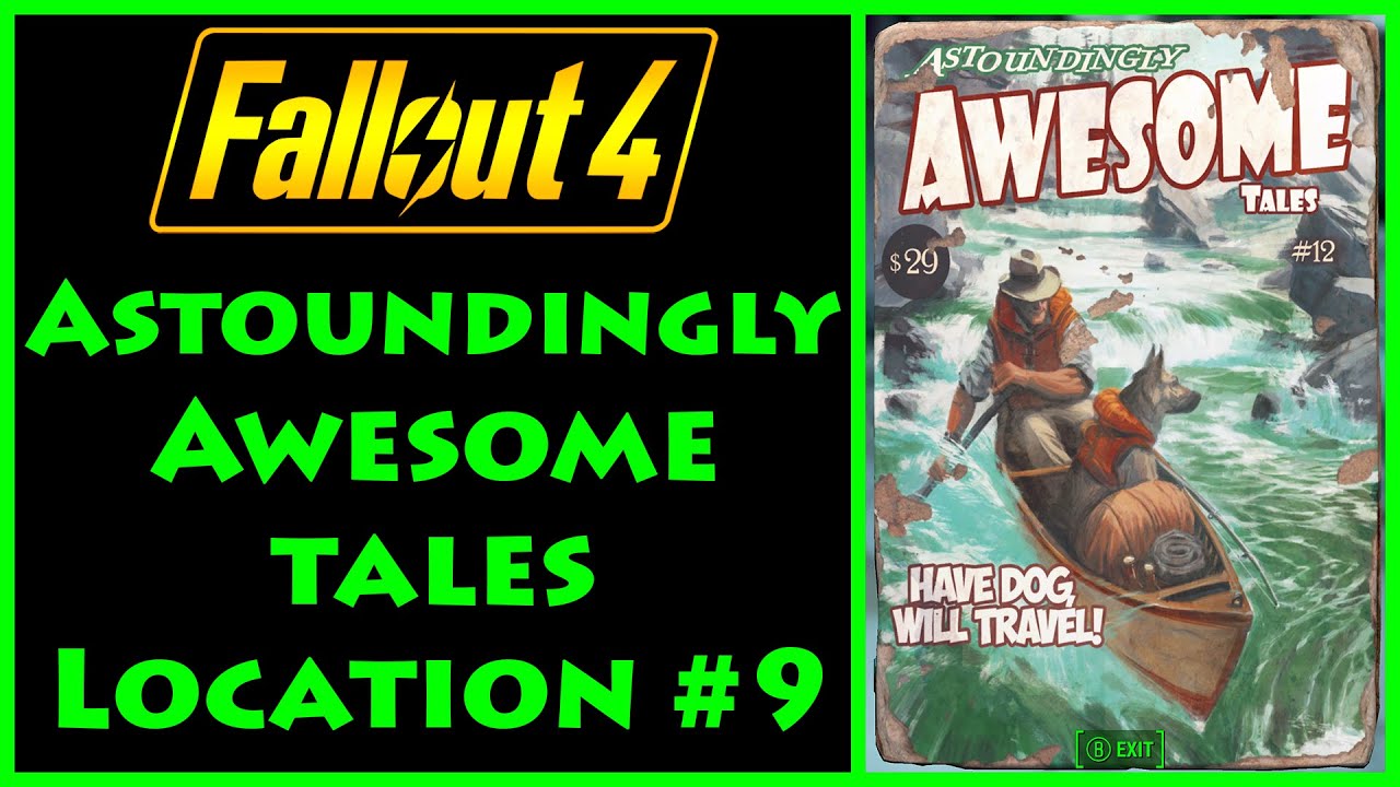 Fallout 4 - Astoundingly Awesome Tales - The Institute - 4K Ultra HD