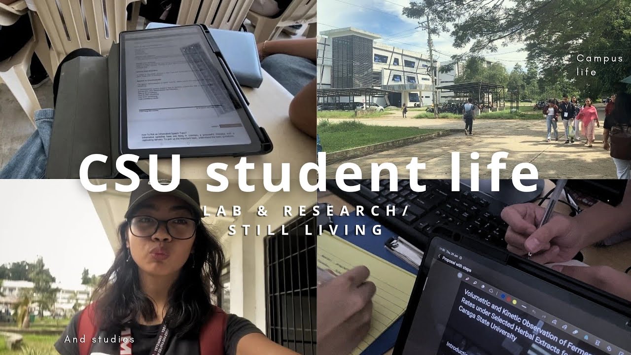 What it’s actually like being a CSU Student in Butuan🌿 | Realistic Vlog + Special thanks