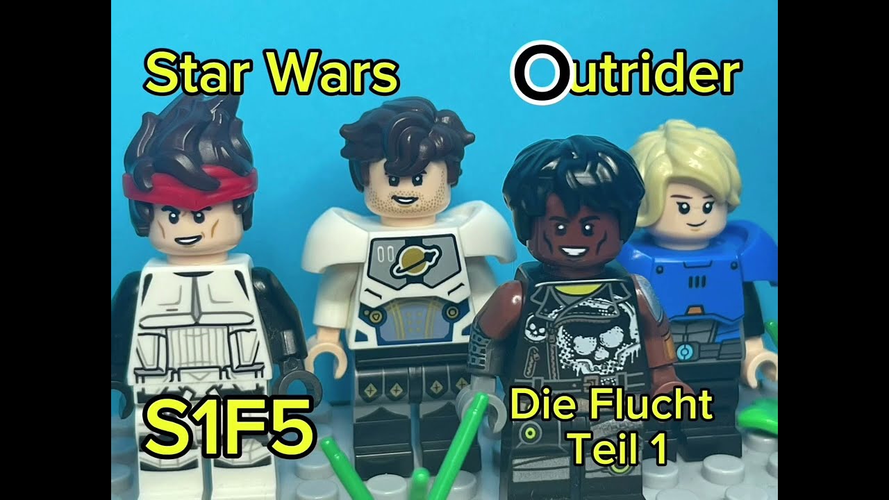 Lego Star Wars Outrider S1 F5 die Flucht Teil 1#lego #legostarwars #starwarsdeutsch 