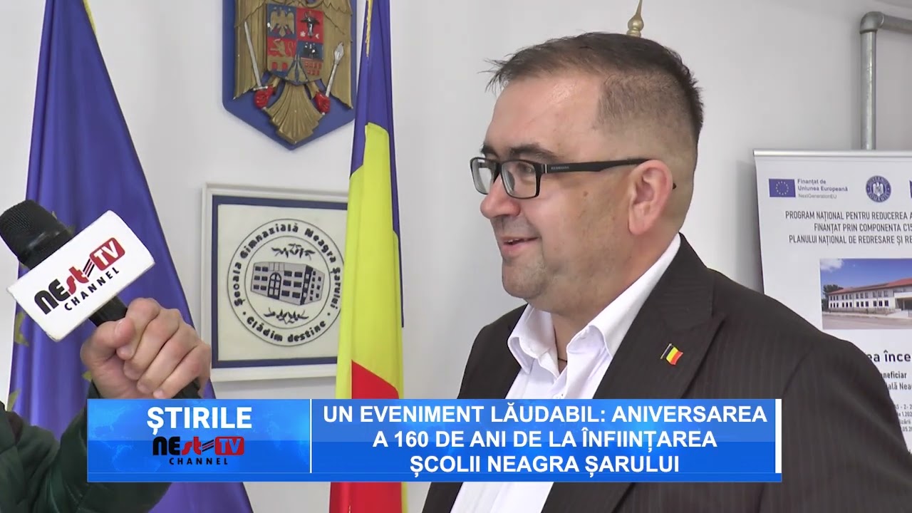 Un eveniment lăudabil: aniversarea a 160 de ani de la &icirc;nființarea Școlii Neagra Șarului
