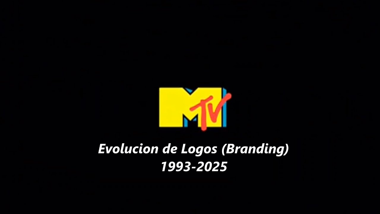 Evolucion de Logos de MTV Latinoamerica (1993-2025)