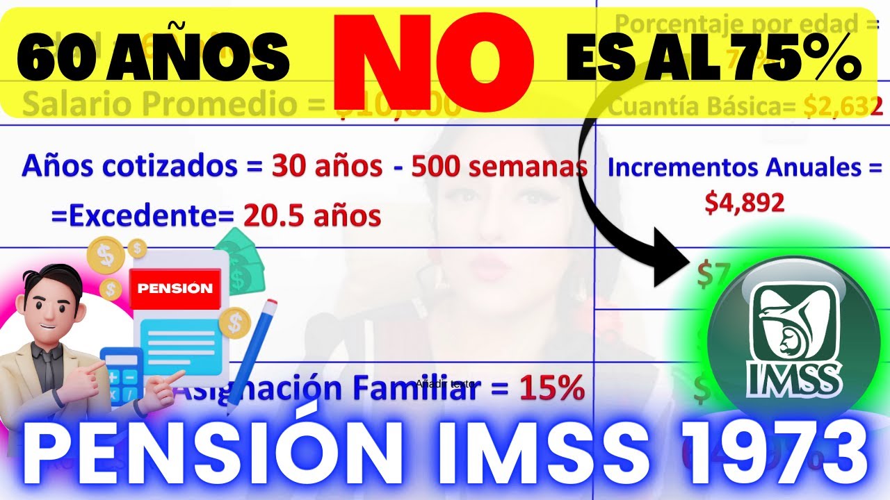 60 NO ES AL 75% CÓMO CALCULAR RÉGIMEN 73