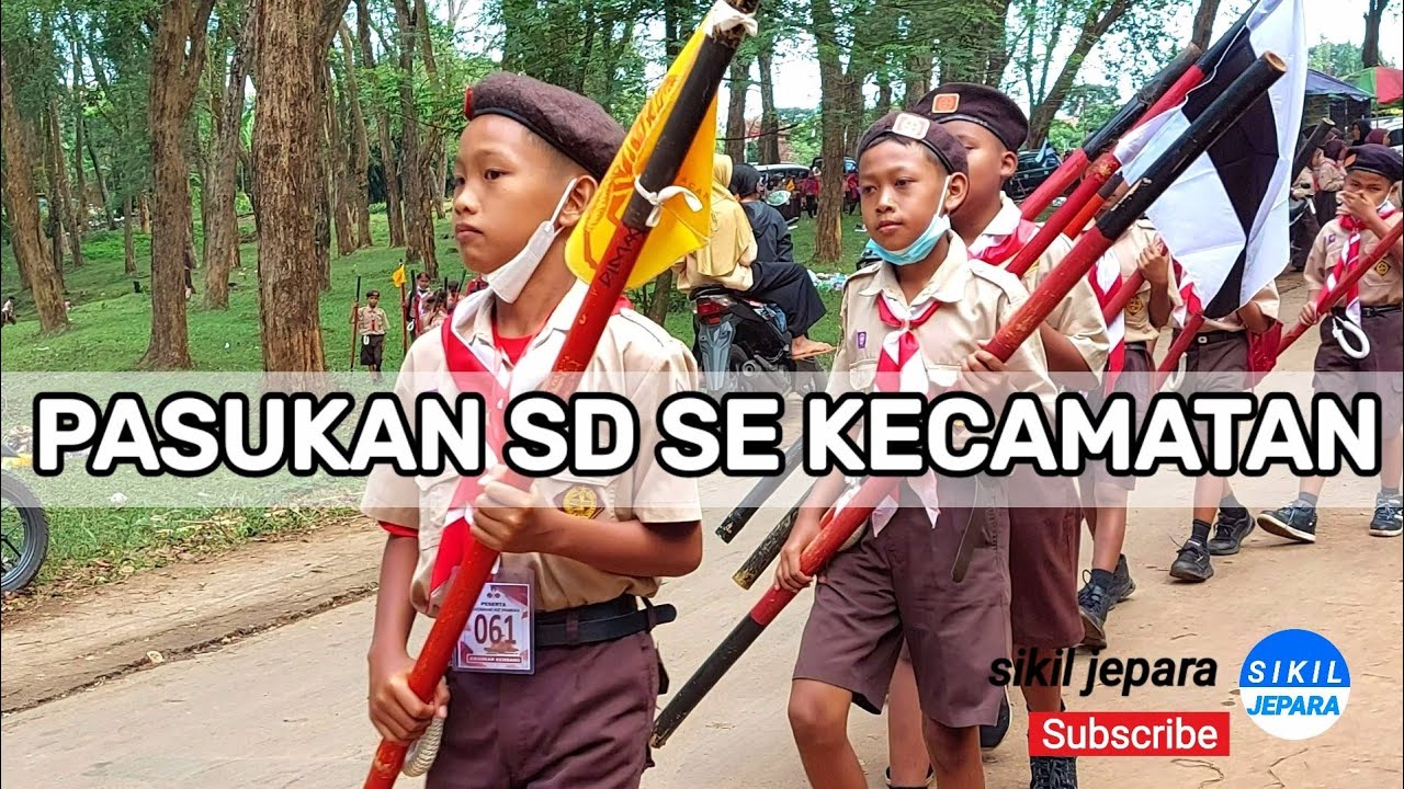 Pasukan Sd Se Kecamatan Kemah Di Kembang Jepara 2022