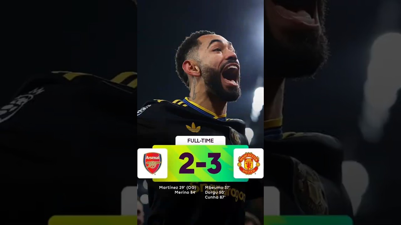 Highlight Arsenal vs Man Utd || 25-01-2026