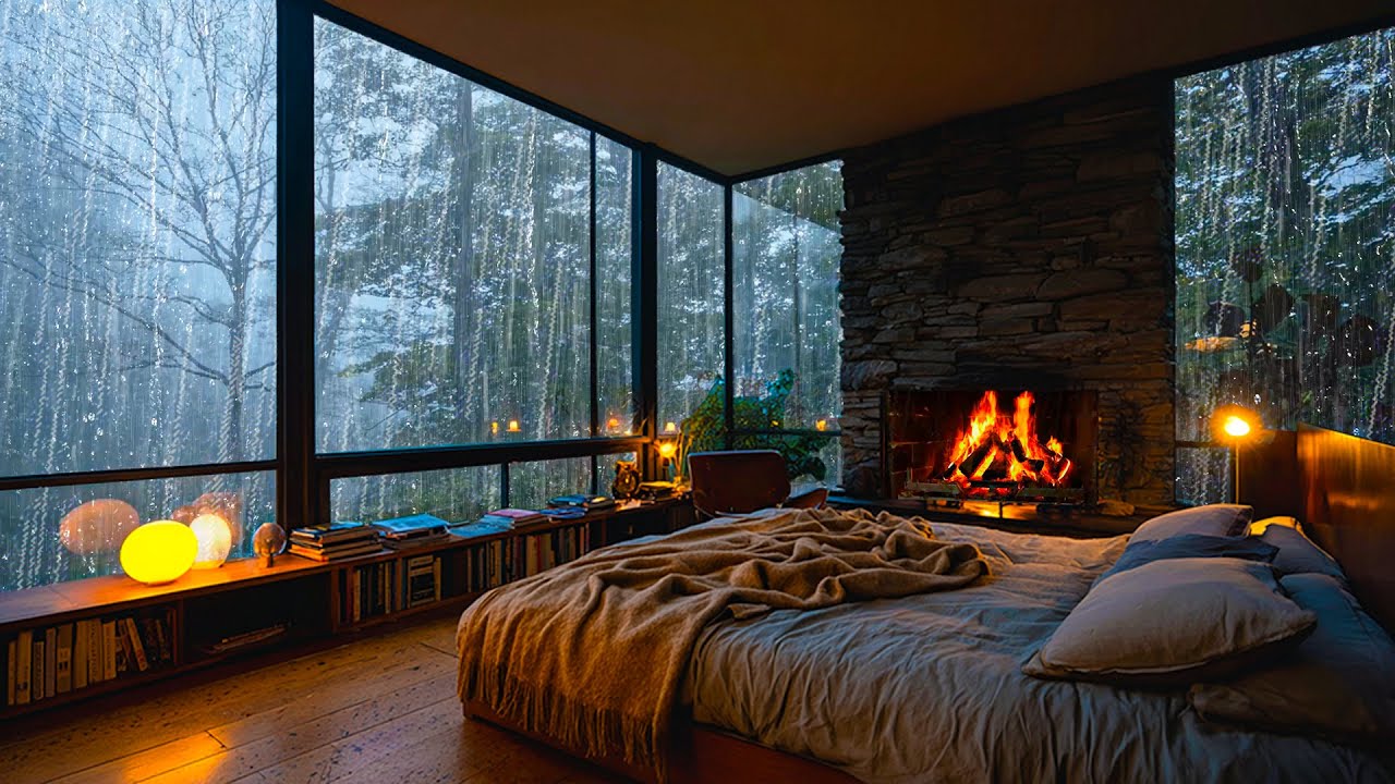 Rain Sounds for Sleeping No Ads — Beat Insomnia, Relax, Study, Reduce Stress, Natural White Noise