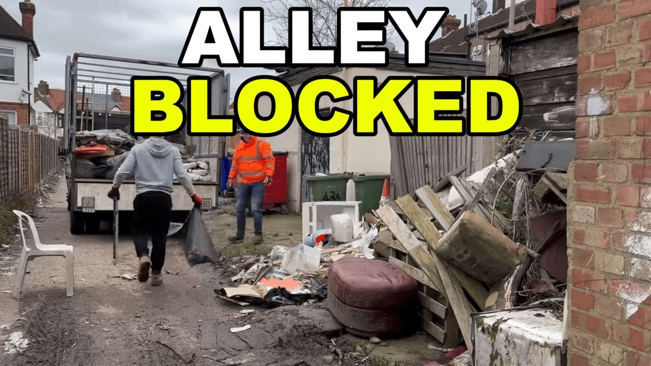 Local Shop Needed Help! OVERWHELMED By Rubbish—Then Clearing Illegal Road Dump!