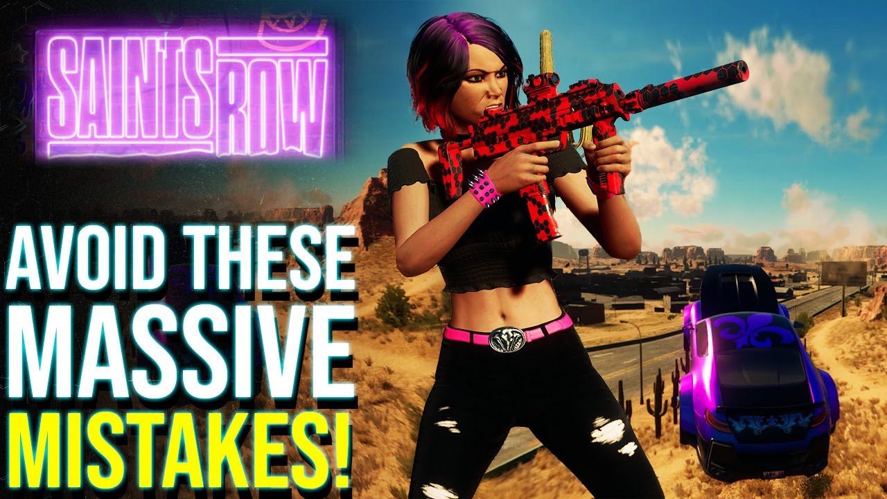 Saints Row - Top 8 Biggest Mistakes You Should Avoid (Saints Row 5 Tips & Tricks)