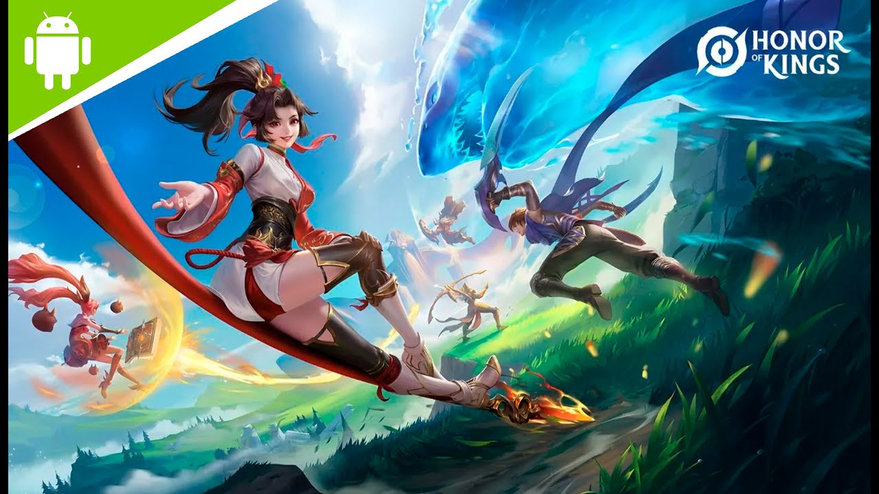 Honor of Kings - New MOBA 5x5. First Look. Gameplay for android 2024.