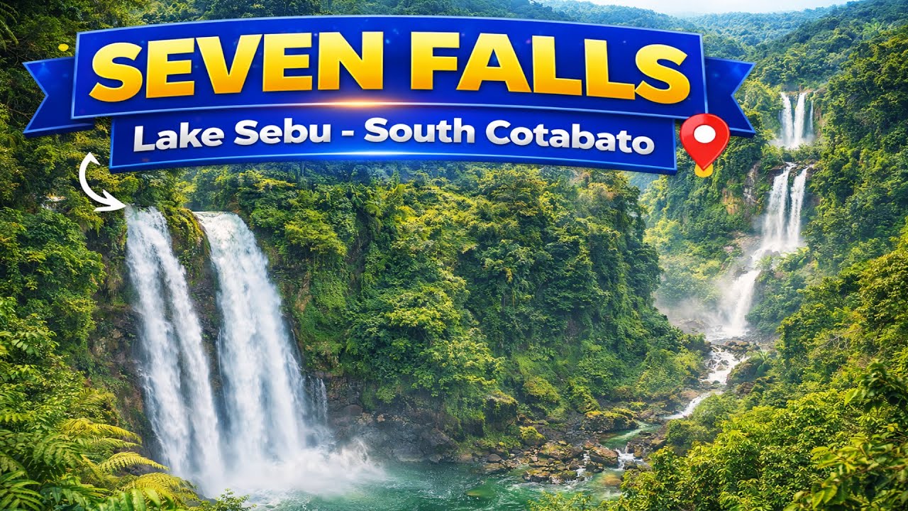 SEVEN FALLS LAKE SEBU #lakesebu #adventure 