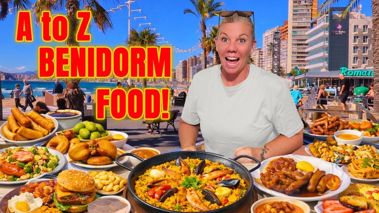 Benidorm - Can i EAT my way through the ALPHABET?