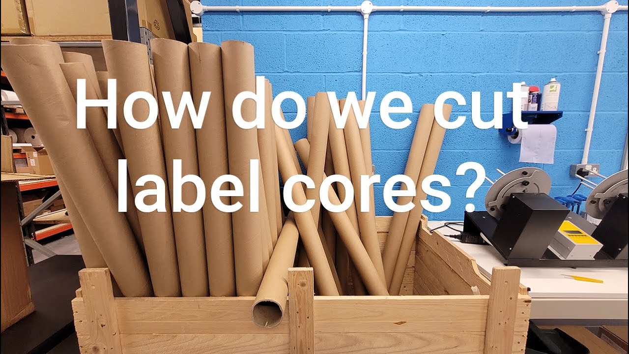 How do we cut our own label cores? | HD Labels