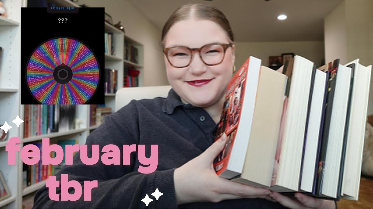 Spinner wheel chooses my Feb TBR🩷❤️❤️‍🔥