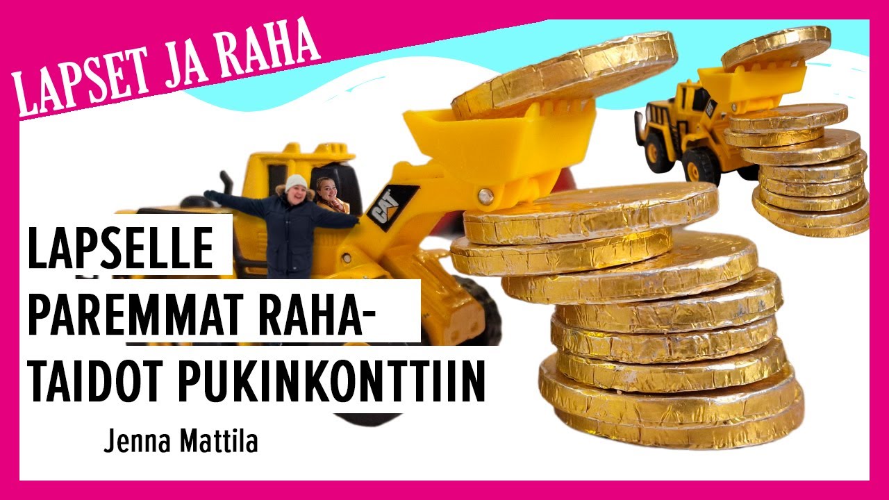 Pukinkonttiin rahataitoja lapselle