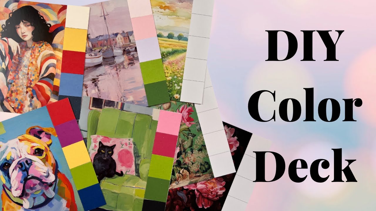 Spellbinders&rsquo; NEW DIY Color Deck - The perfect color palette inspiration tool!
